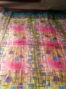 Floral Print Saree