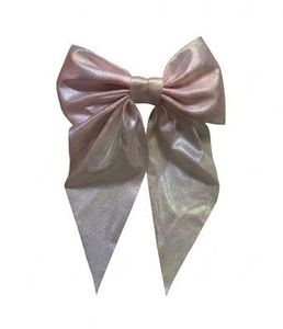 Pink Bow Hair Clip