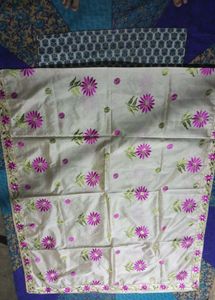 Assamese traditional mekhla sador with dinner set