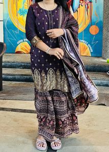 banarsi sharara kurta set