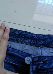 Classic Dark Wash Denim Jeans