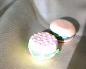Cute Burger Erasers - Set of 2