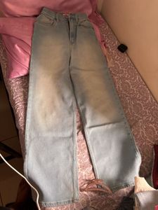 Light Wash Wide Leg Jeans
