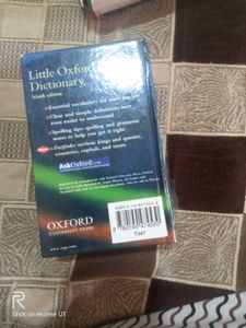 Little Oxford English Dictionary - Indian Edition