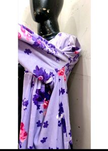 Winter Night Dress For Women Free Size/ Length 40