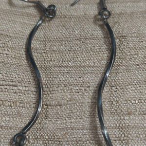 92.5 Elegant Smoky Quartz Drop Earrings
