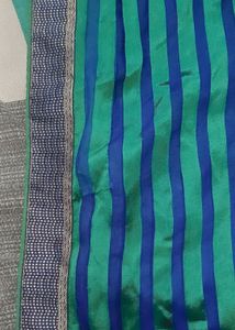 Golden💙Blue 💙Brasso Saree