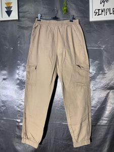 Stylish Beige Cargo Pants