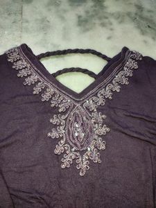 Purple Vintage Top.