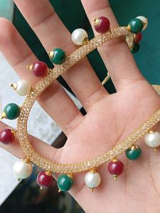 Elegant Pearl and Gemstone Necklace