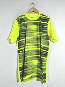 Puma Neon Striped T-Shirt