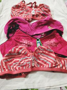 36" Cotton Bras Set of 4