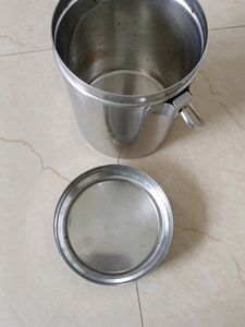 Stainless Steel Milk Storage Can with Lid