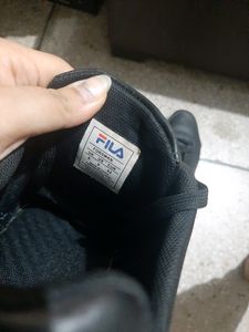 Black Fila Sneakers
