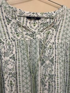 Bohemian Print Tassel Top