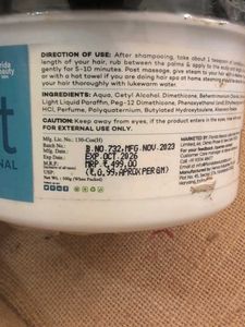 Hair Spa Repair &amp; Smoothening Creambath