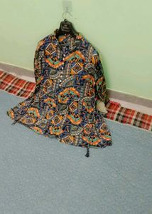 Bohemian Print Cotton top