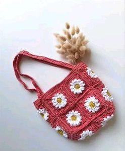 crochet handbag