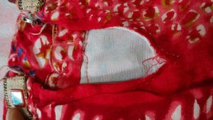 Red Printed Maxi Dress