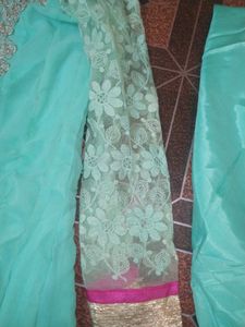 Georgette Anarkali With Bottom Dupatta 💕