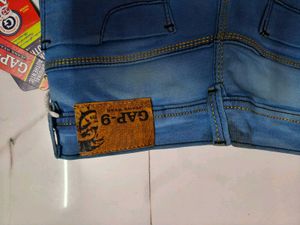 Blue Wash Slim Fit Jeans