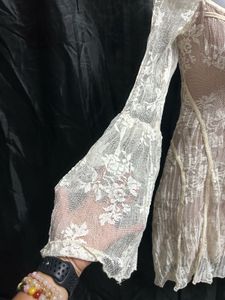 Elegant Lace Mini Dress