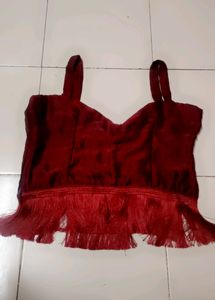 Indo Western Look Blouse And Shrug Pair Up