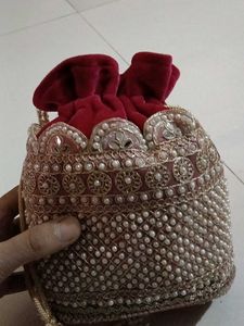 Embellished Potli Bag