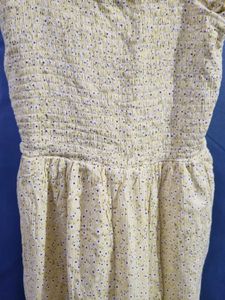 Floral Yellow Sundress jumpsuit
