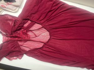 Sheer Lace Robe