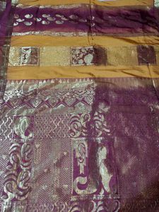 Elegant Silk Blend Saree