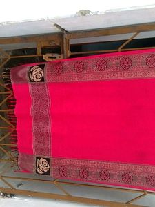Hot Pink Stall with Floral Detail