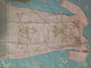 Elegant pink suit set