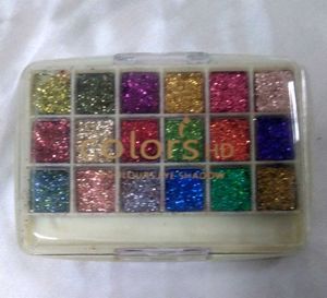 Glitter Eye Shadow Palette - 16 Colors
