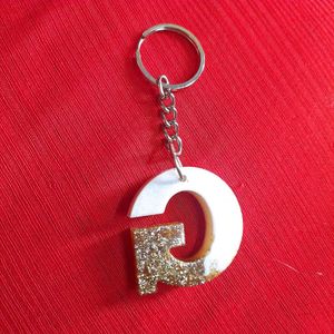 G Initial Keychain