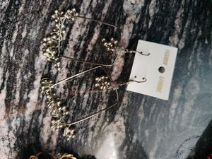 Unique Oxidised Square Earrings