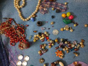 Assorted Beads &amp; Jewelry Findings