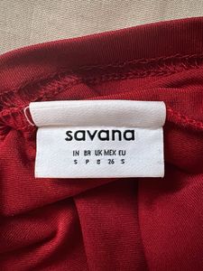 PRICE DROP Red Tie Top