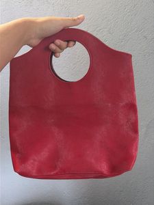 Clinique Red Handbag