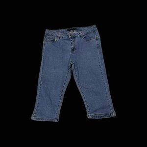 Vero Moda Classic Blue Denim Capris