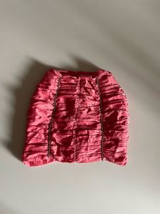 Ruched Mini Skirt