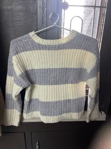 Cozy Striped Knit Sweater