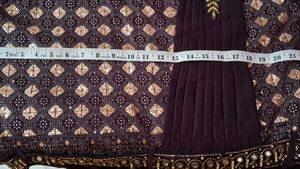 sequence choli dress