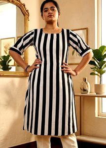 striped dress for women