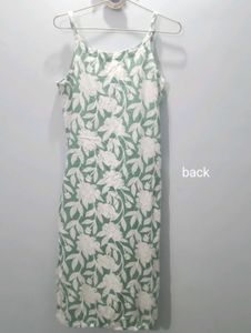 Floral Spaghetti Strap Dress