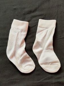 White Baby Socks