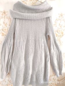 Off Shoulder Crochet Top.
