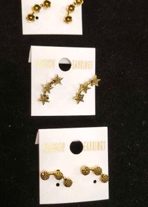 Earrings Set - Combo of 3
