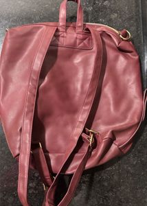 Lavie Burgundy Backpack