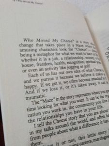 Who Moved My Cheese? Book
